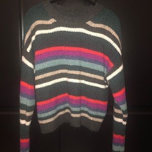 American Eagle Striped Sweater